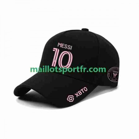 Inter Miami Messi 10 Casquettes Noir